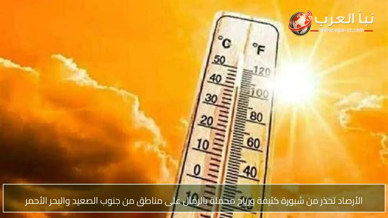 الأرصاد تحذر من شبورة كثيفة ورياح محملة بالرمال على مناطق من جنوب الصعيد والبحر الأحمر