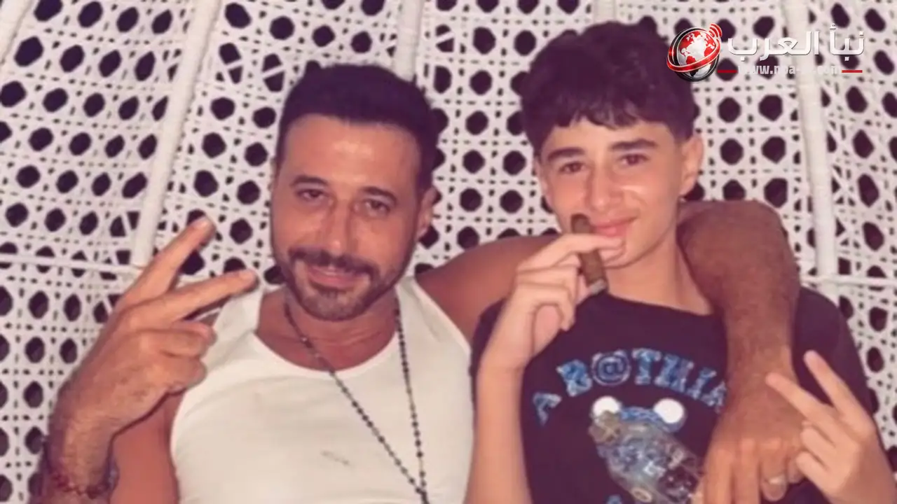 أحمد السعدني ينشر أحدث ظهور له رفقة نجله بعد زفافه على ميرنا الهلباوي