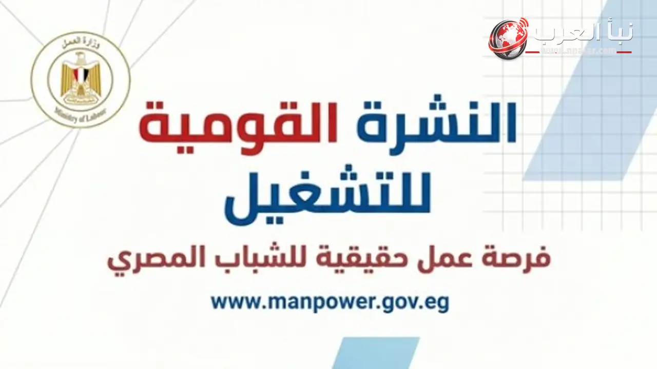 وزير العمل يعلن توفير 3068 فرصة عمل جديدة في 72 شركة خلال يوليو 2026