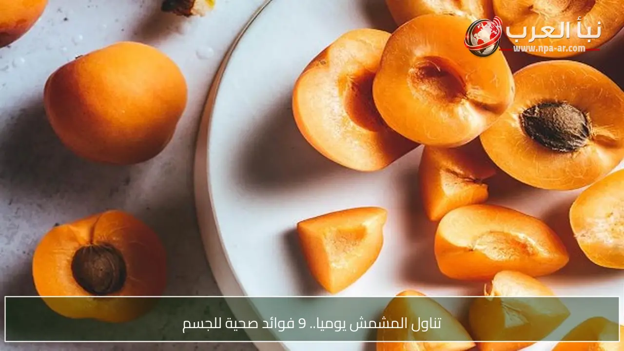تناول المشمش يوميا.. 9 فوائد صحية للجسم