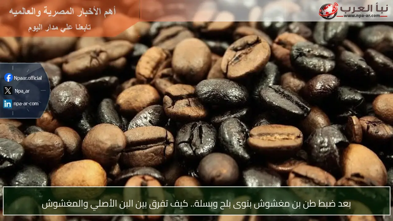 بعد ضبط طن بن مغشوش بنوى بلح وبسلة.. كيف تفرق بين البن الأصلي والمغشوش