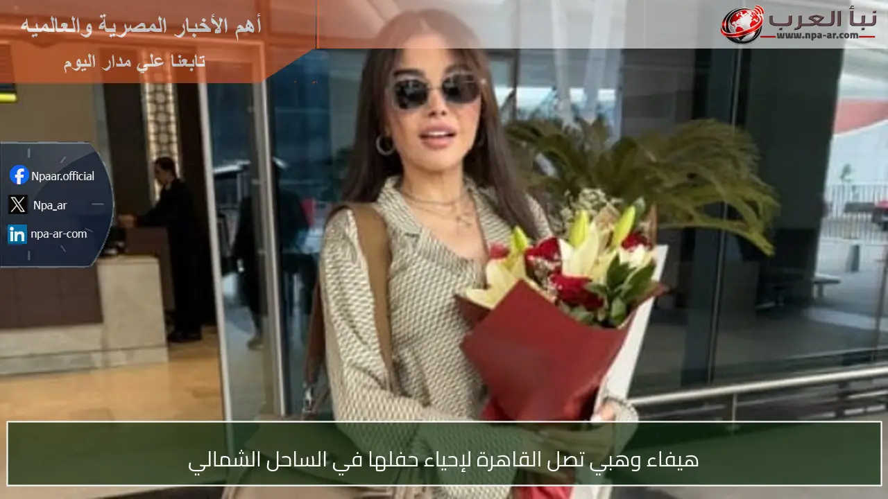 هيفاء وهبي تصل القاهرة لإحياء حفلها في الساحل الشمالي