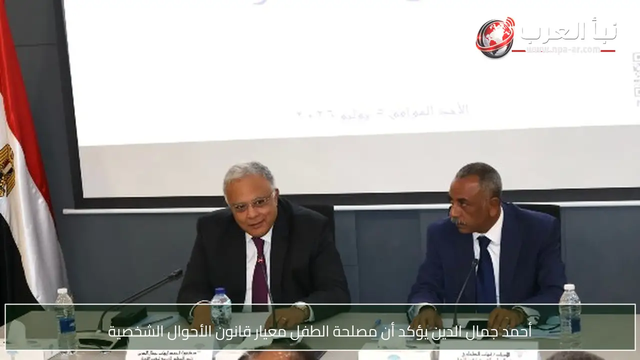 أحمد جمال الدين يؤكد أن مصلحة الطفل معيار قانون الأحوال الشخصية