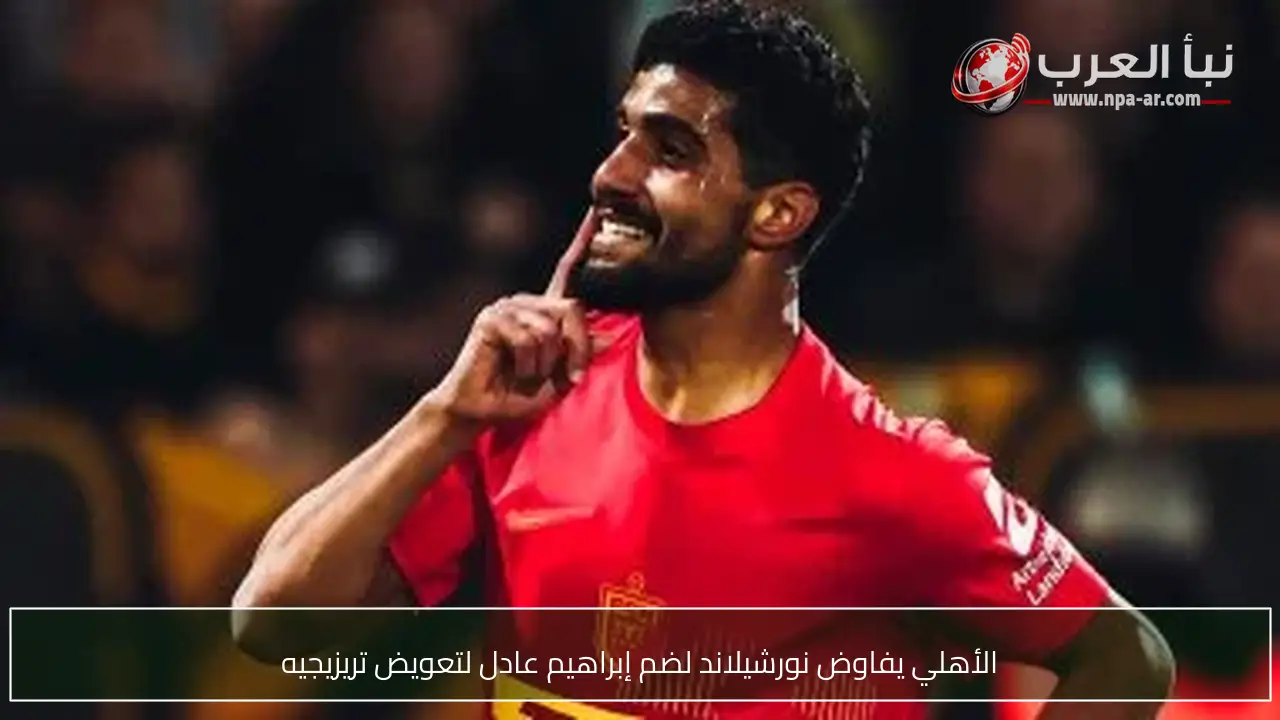 الأهلي يفاوض نورشيلاند لضم إبراهيم عادل لتعويض تريزيجيه