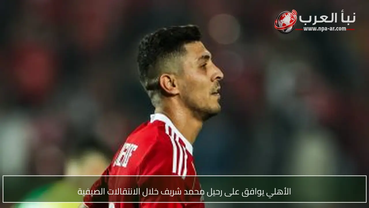 الأهلي يوافق على رحيل محمد شريف خلال الانتقالات الصيفية