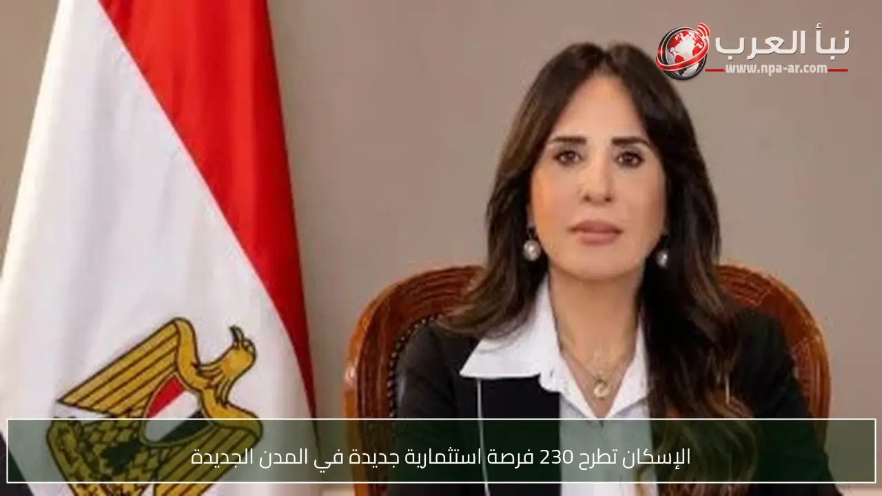 الإسكان تطرح 230 فرصة استثمارية جديدة في المدن الجديدة
