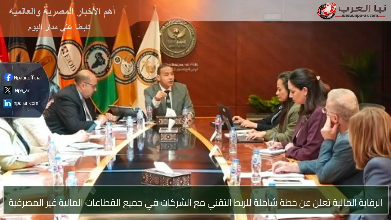 الرقابة المالية تعلن عن خطة شاملة للربط التقني مع الشركات في جميع القطاعات المالية غير المصرفية
