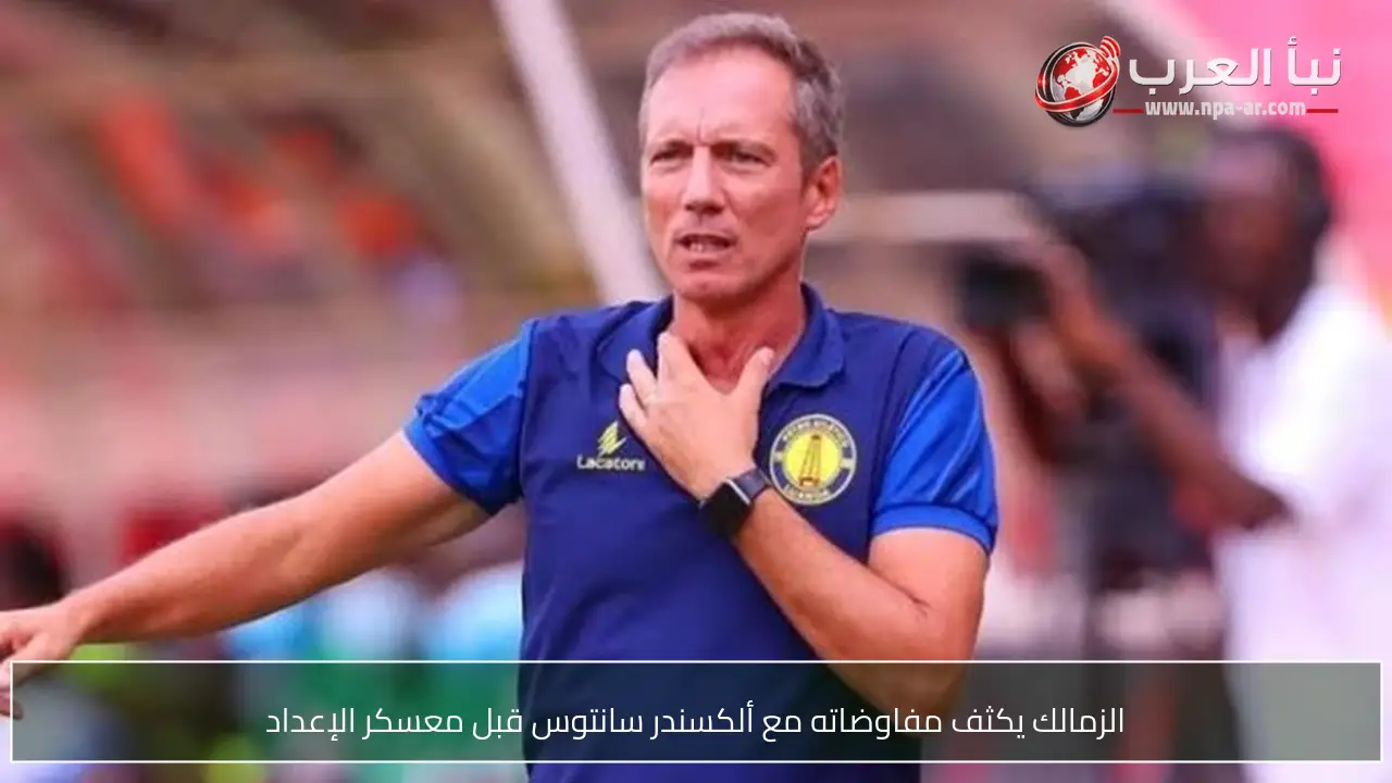 الزمالك يكثف مفاوضاته مع ألكسندر سانتوس قبل معسكر الإعداد