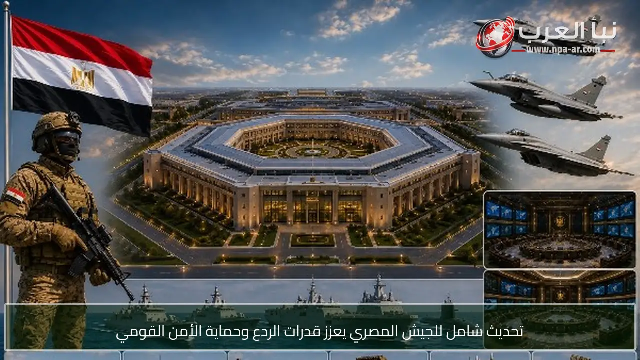 تحديث شامل للجيش المصري يعزز قدرات الردع وحماية الأمن القومي