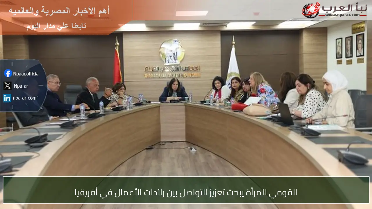 القومي للمرأة يبحث تعزيز التواصل بين رائدات الأعمال في أفريقيا