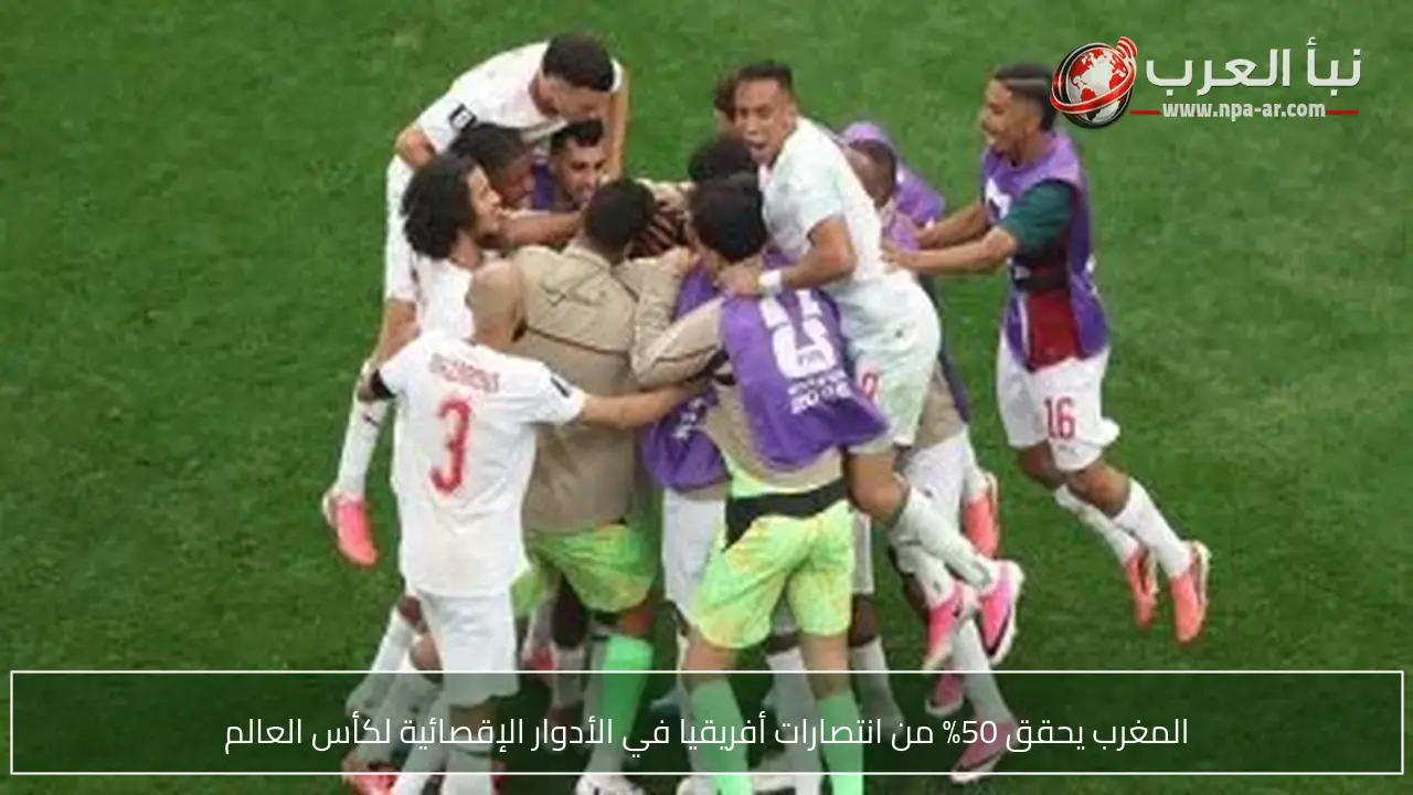 المغرب يحقق 50% من انتصارات أفريقيا في الأدوار الإقصائية لكأس العالم