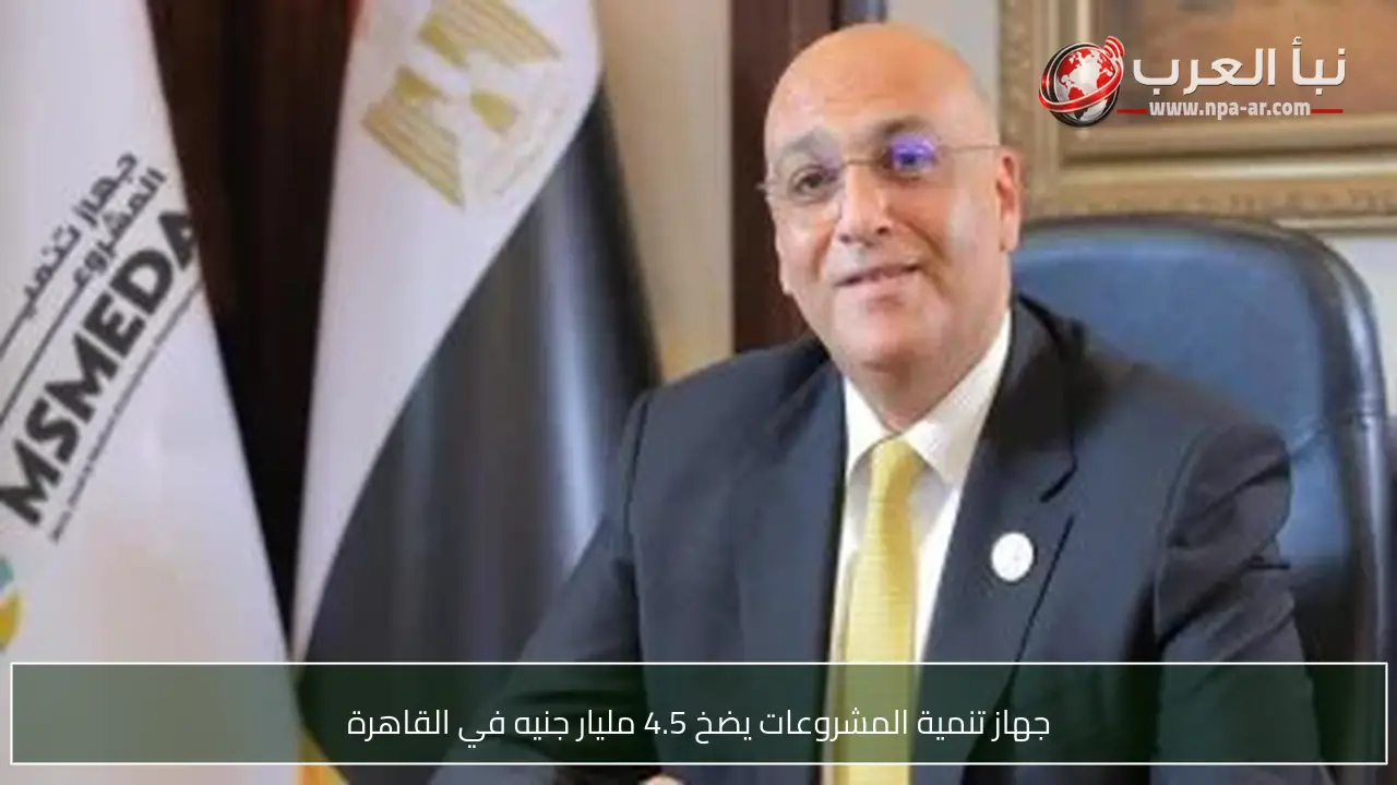 جهاز تنمية المشروعات يضخ 4.5 مليار جنيه في القاهرة