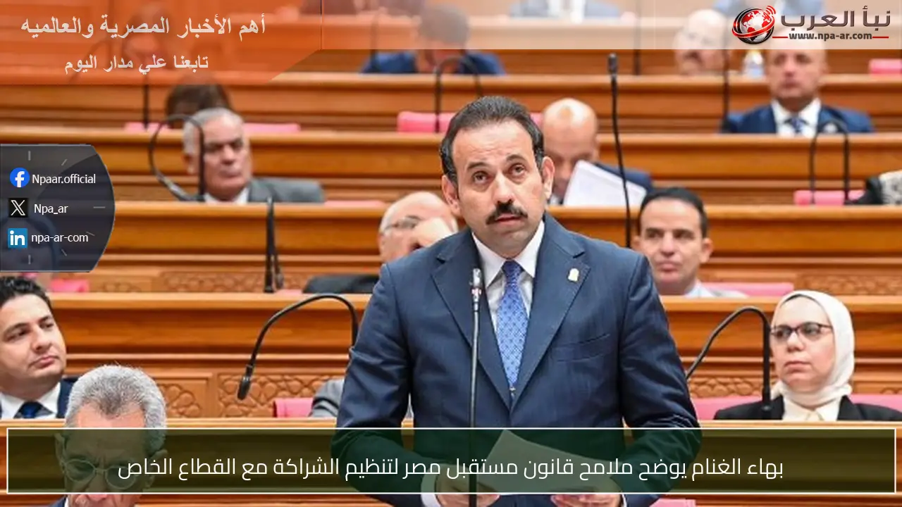 بهاء الغنام يوضح ملامح قانون مستقبل مصر لتنظيم الشراكة مع القطاع الخاص
