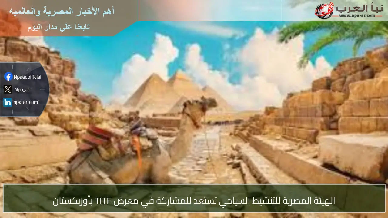 الهيئة المصرية للتنشيط السياحي تستعد للمشاركة في معرض TITF بأوزبكستان