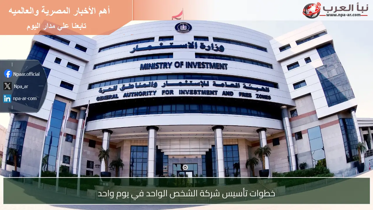 خطوات تأسيس شركة الشخص الواحد في يوم واحد