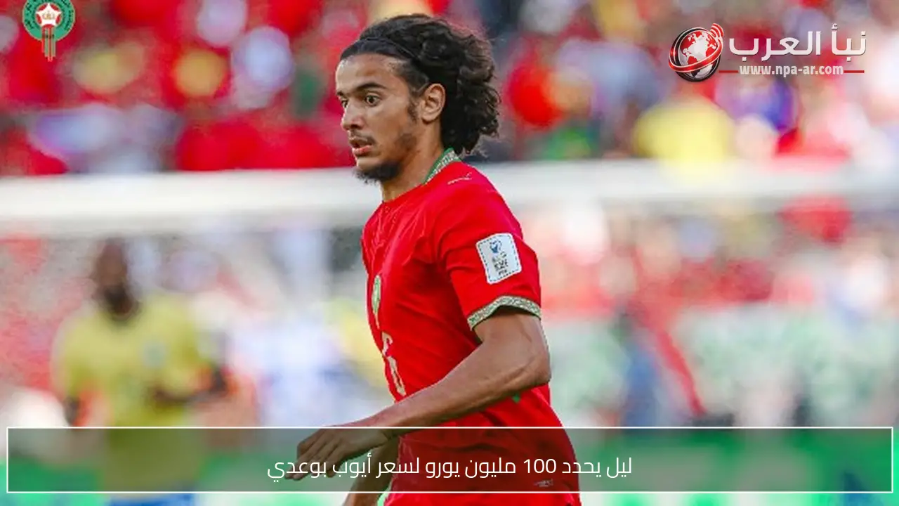 ليل يحدد 100 مليون يورو لسعر أيوب بوعدي