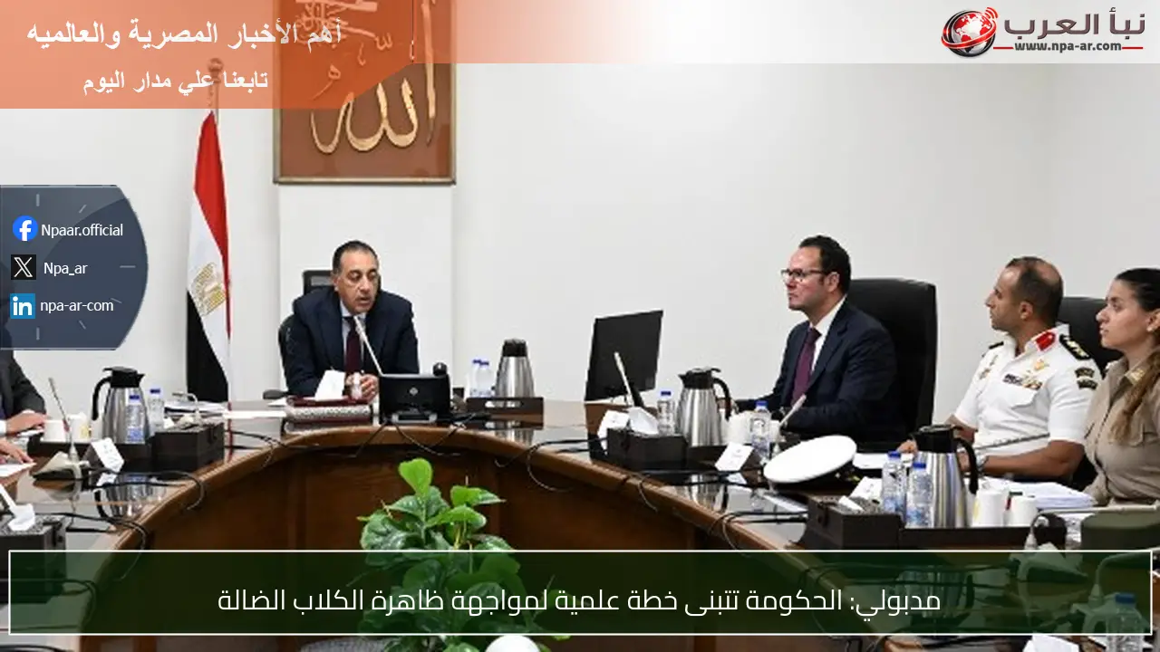 مدبولي: الحكومة تتبنى خطة علمية لمواجهة ظاهرة الكلاب الضالة