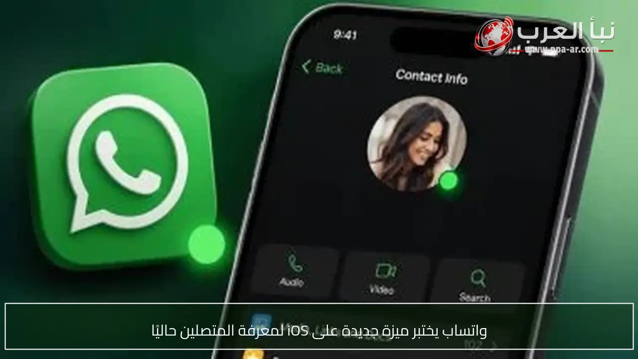 واتساب يختبر ميزة جديدة على iOS لمعرفة المتصلين حاليًا