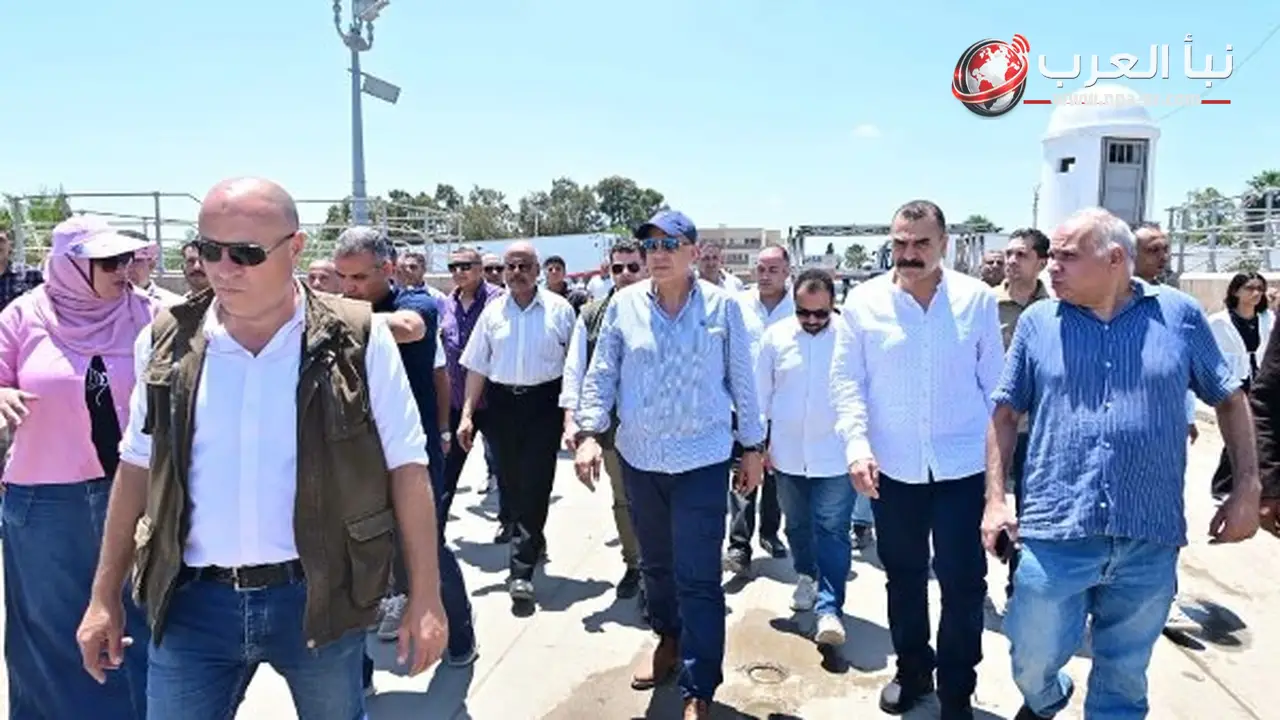 وزير الري يتفقد قناطر إدفينا ويشدد على كفاءة التشغيل