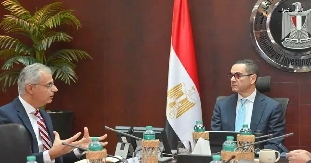 وزير الاستثمار يبحث مع شركة باور إيديسون الأمريكية فرص التعاون المشترك