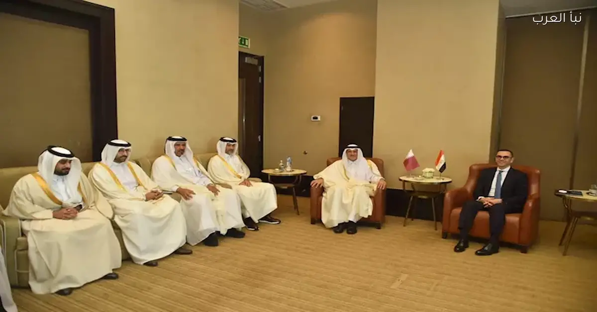 وزير الاستثمار يناقش مع نظيره القطري تعزيز التعاون الصناعي والتجاري بين البلدين