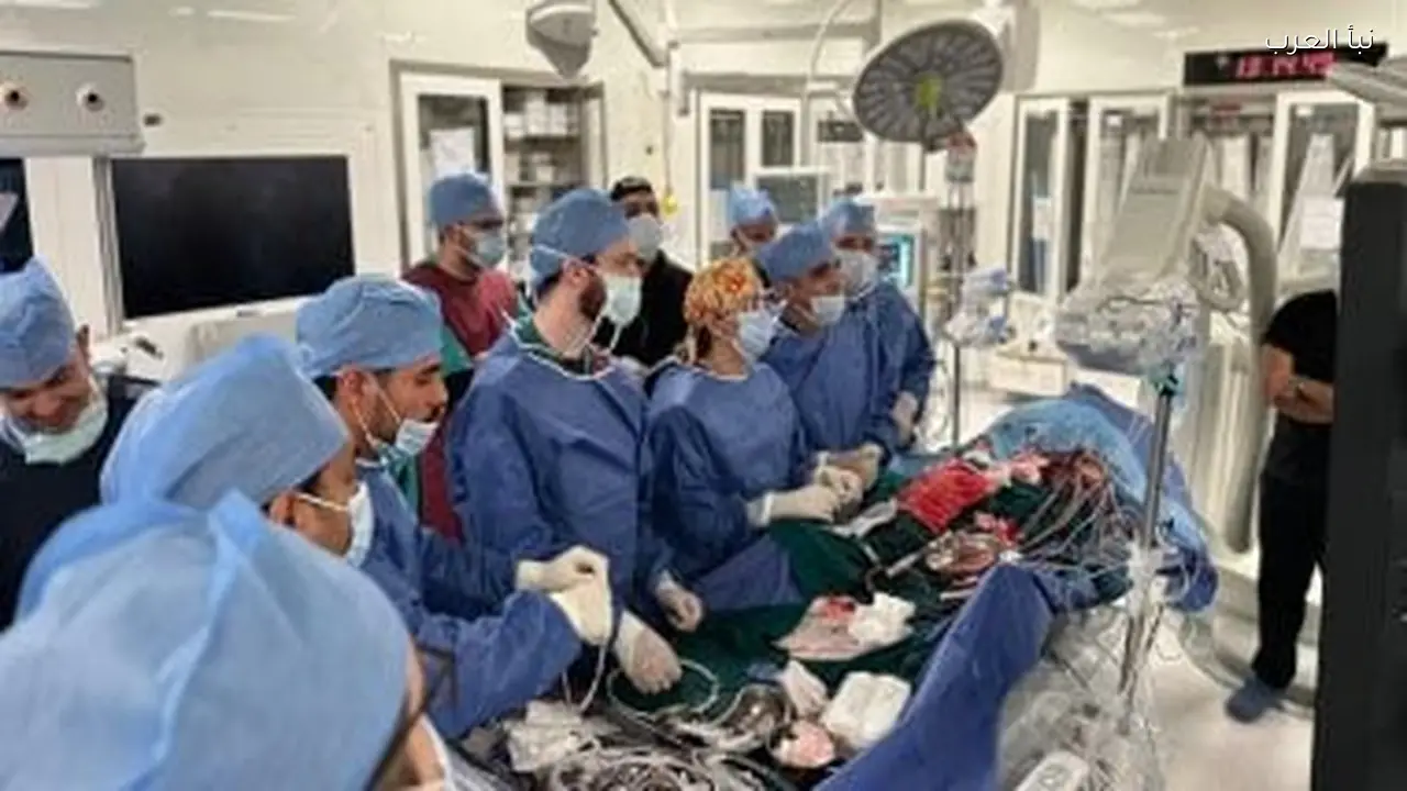 فريق طبي في مستشفى العاصمة الجديدة يبث قسطرة قلبية معقدة مباشرة