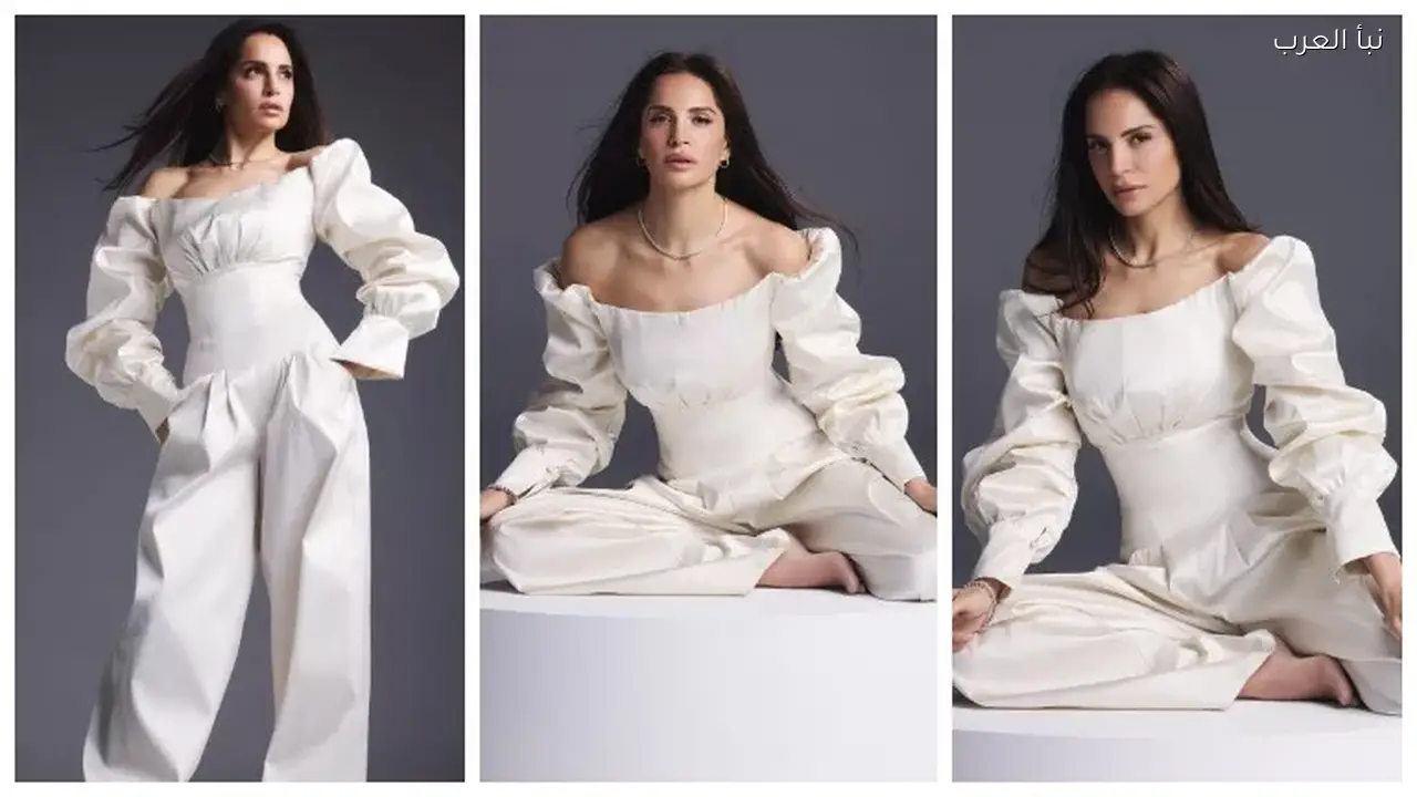 آمال ماهر تتألق بإطلالة أنيقة بالأبيض في أحدث جلسة تصوير عبر السوشيال ميديا
