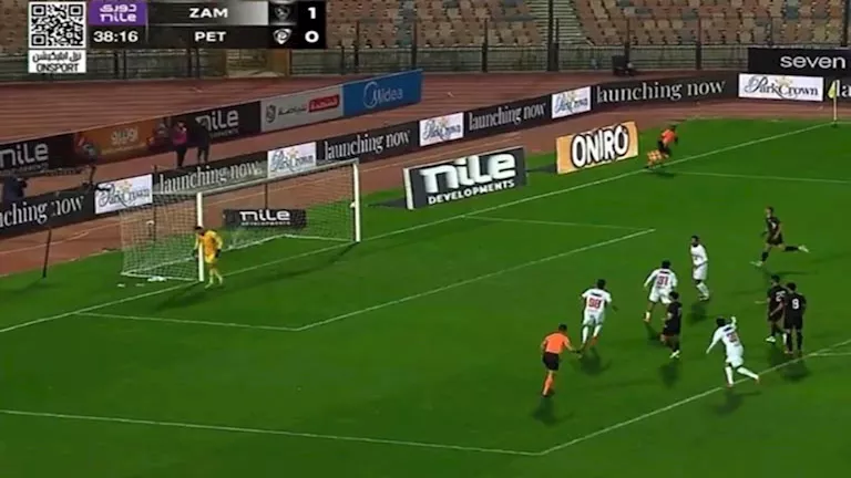 أهداف الزمالك في مرمى بتروجيت بالدوري المصري في 8 صور