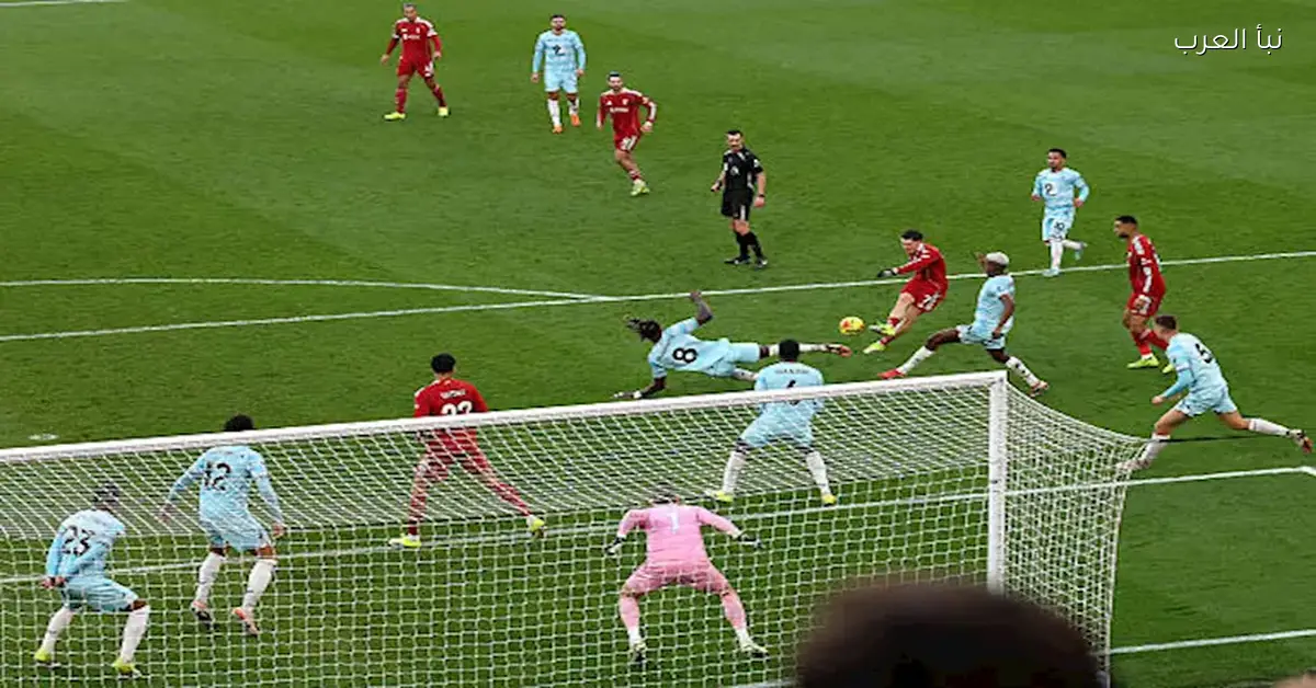 أهداف مباراة ليفربول وبيرنلي في الدوري الإنجليزي تعرض عبر الفيديو