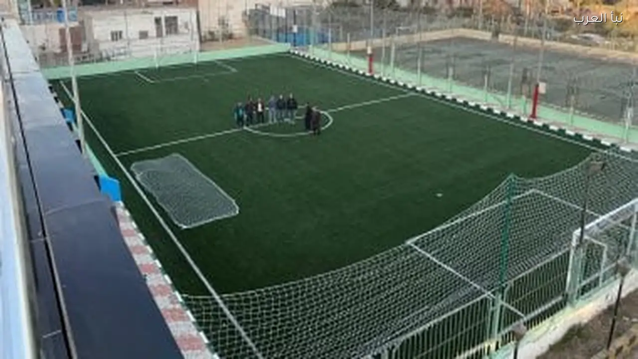 إنشاء منشآت رياضية جديدة في مركز التنمية الشبابية بقويسنا