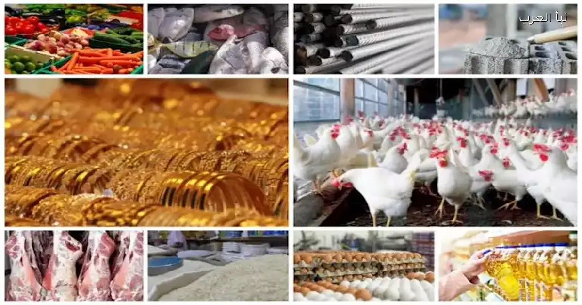 ارتفاع أسعار الفول والزيت والسكر والذهب اليوم