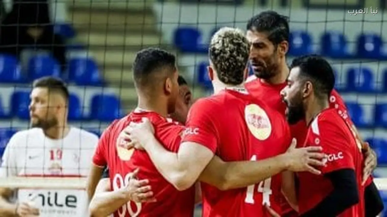 الأهلي يتفوق على الزمالك في نهائي الطائرة