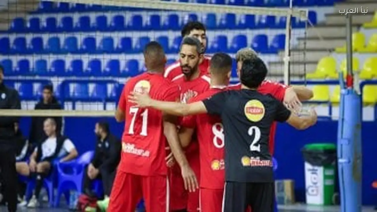 الأهلي يتفوق على هليوبوليس في دوري الطائرة