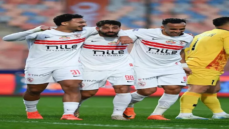 الزمالك يتفوق على بتروجيت في الدوري المصري