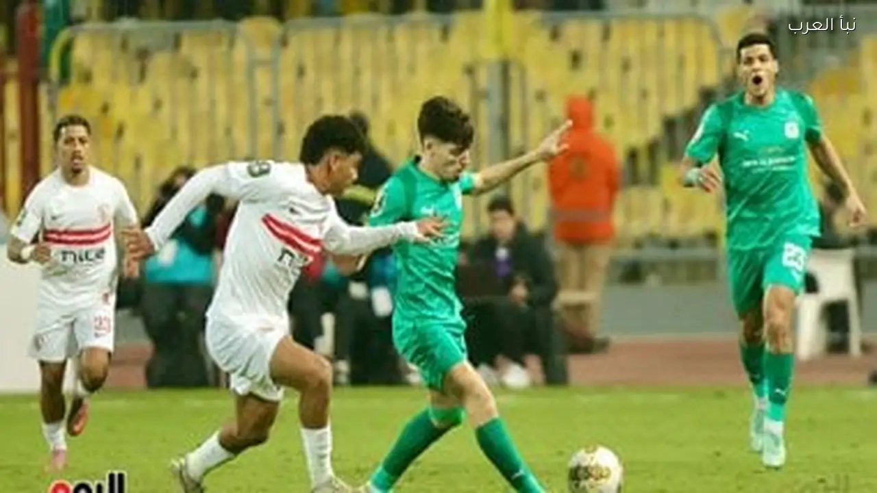 المصري يبدأ تدريباته لمواجهة الزمالك في الكونفدرالية
