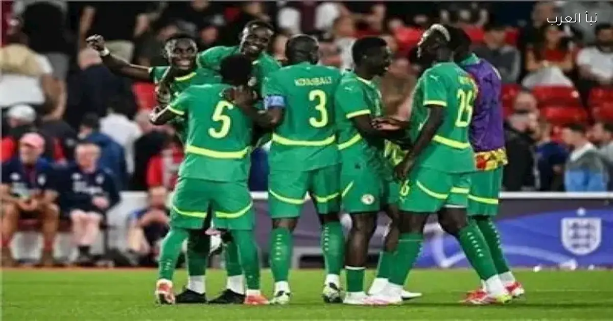 تقدم منتخب السنغال وطرد لاعب من منتخب مالي في الشوط الأول من مباراة كأس الأمم الأفريقية