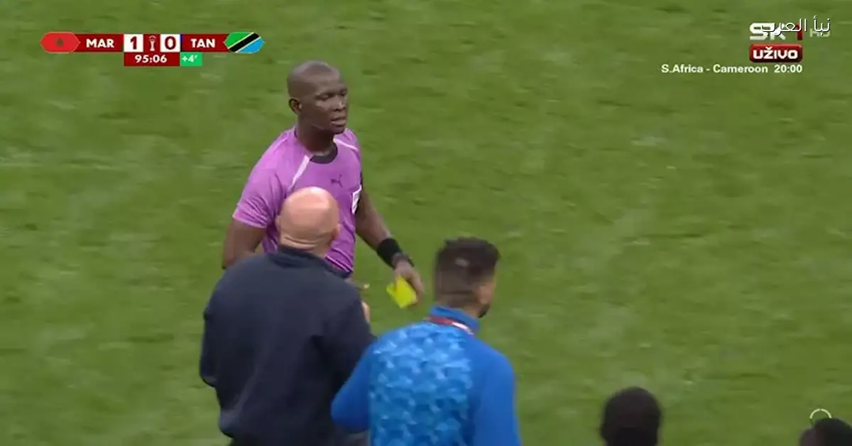 حكم دولي سابق يوضح لنبأ العرب سبب عدم احتساب ركلة جزاء لتنزانيا في مباراة المغرب