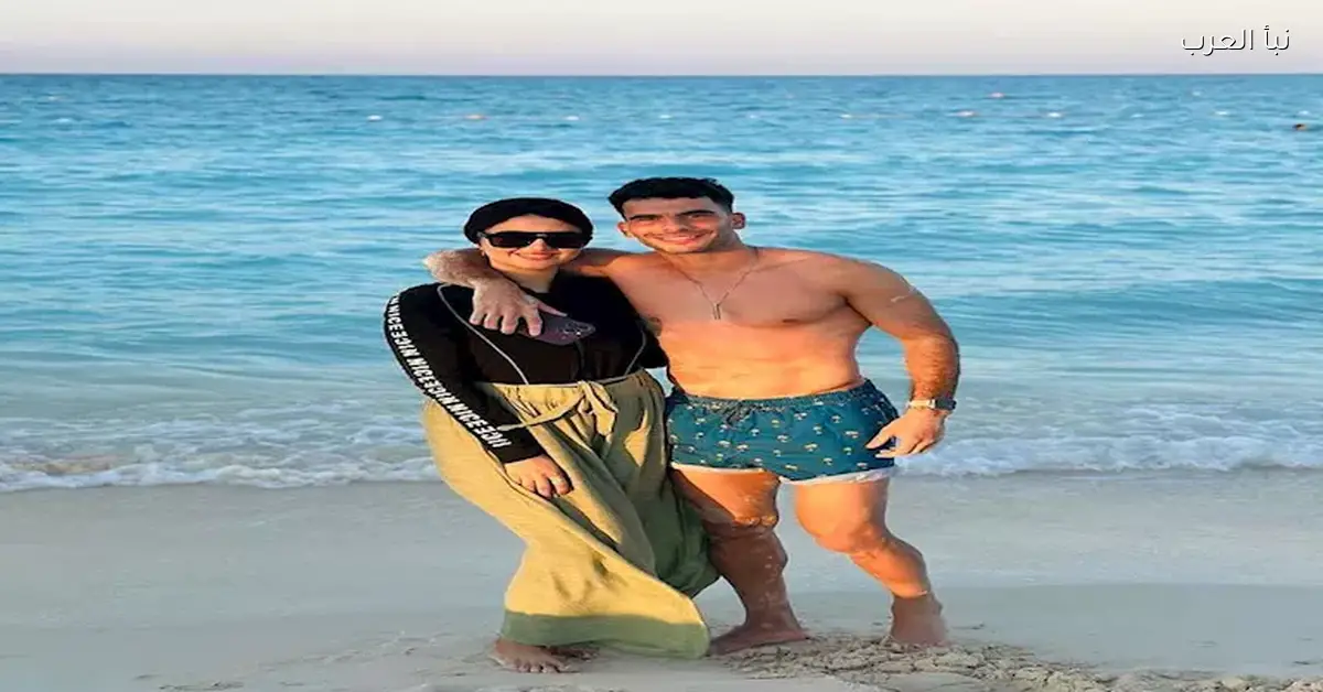 رسالة رومانسية من زوجة زيزو بمناسبة عيد ميلاده تعبر عن حبها الكبير له