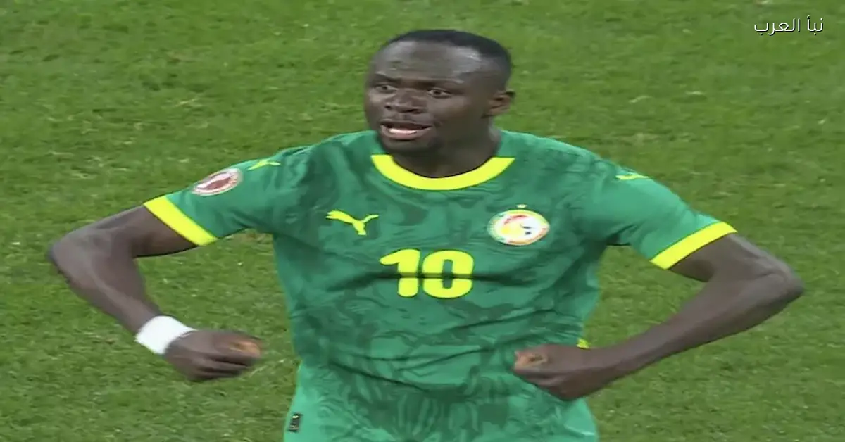 ساديو ماني يعبر عن سعادته بعد الفوز على منتخب مصر