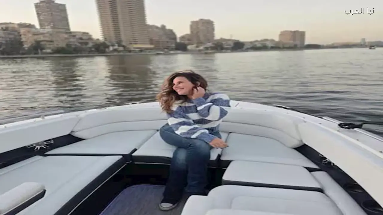 شيري عادل تشارك صورًا من رحلتها النيلية