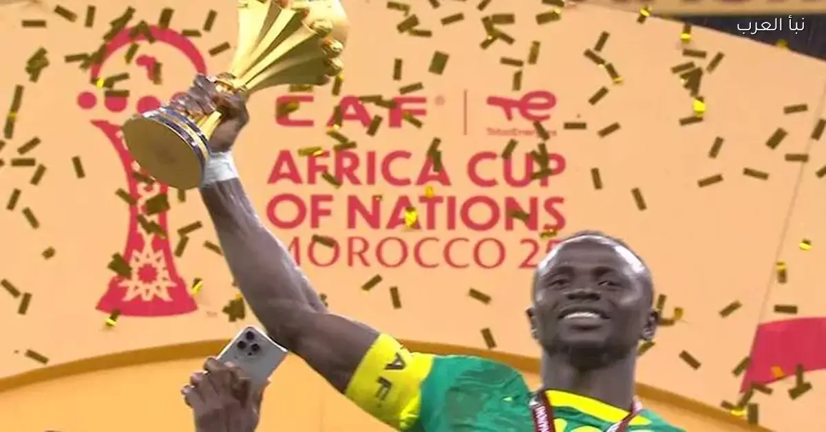 طاقم تحكيم مباراة السنغال والمغرب يتخذ موقفا مفاجئا بشأن ساديو ماني