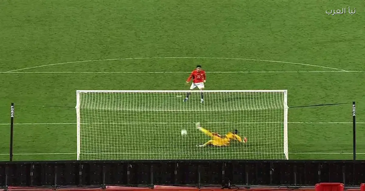 لاعب نيجيريا يفوز بجائزة أفضل لاعب في مباراة مصر