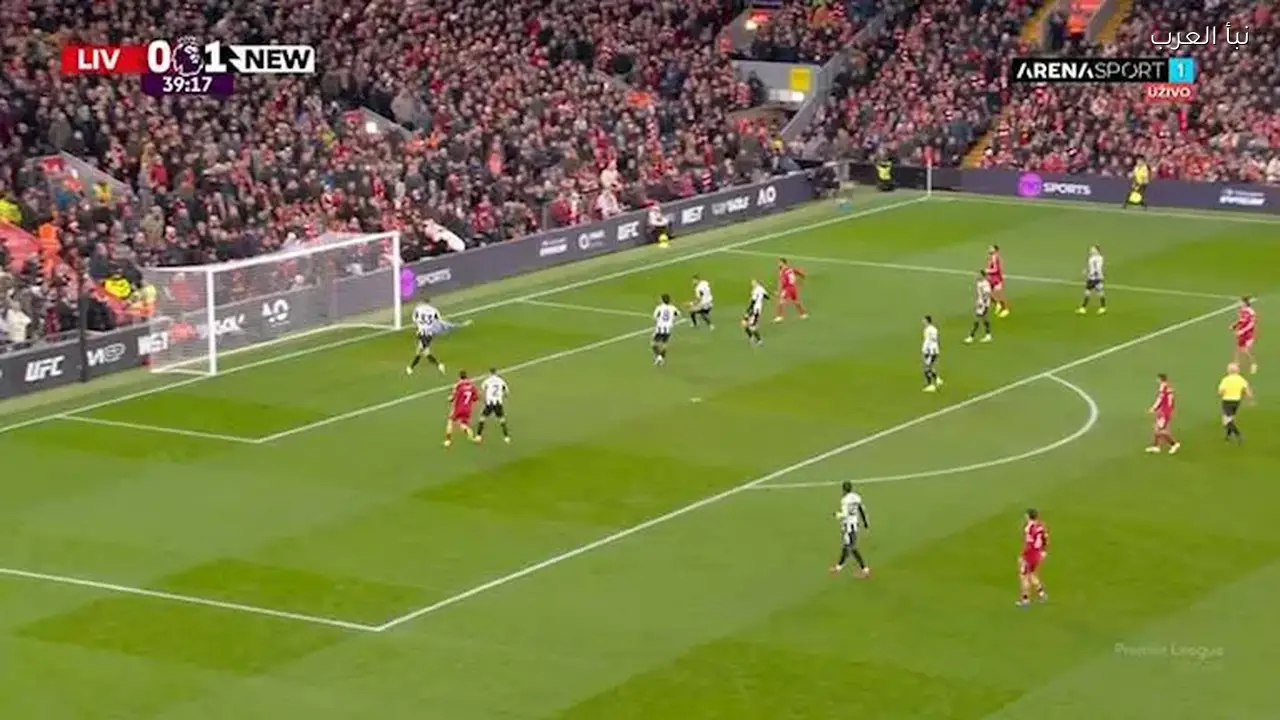 ليفربول يتفوق على نيوكاسل 3-1 وصلاح يهدر فرصة الهدف الرابع