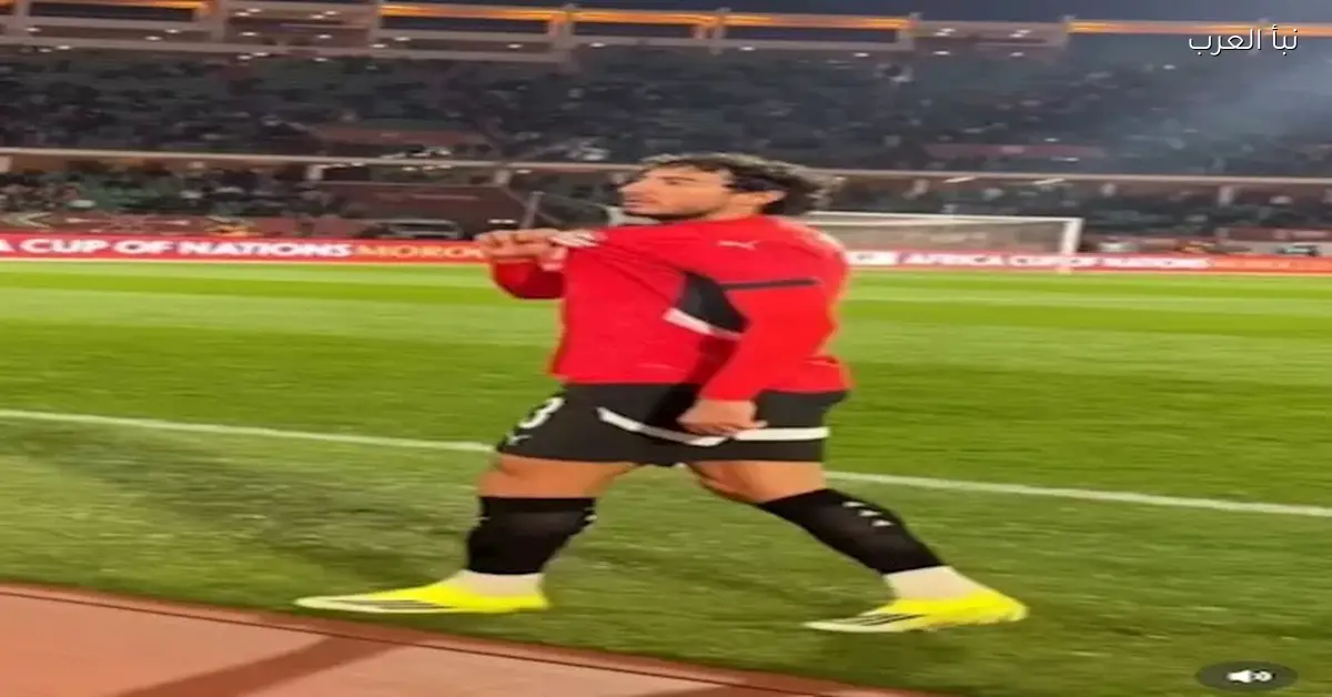 محمد هاني يحتفل بفوز منتخب مصر على كوت ديفوار في كأس أمم أفريقيا عبر 7 صور مميزة