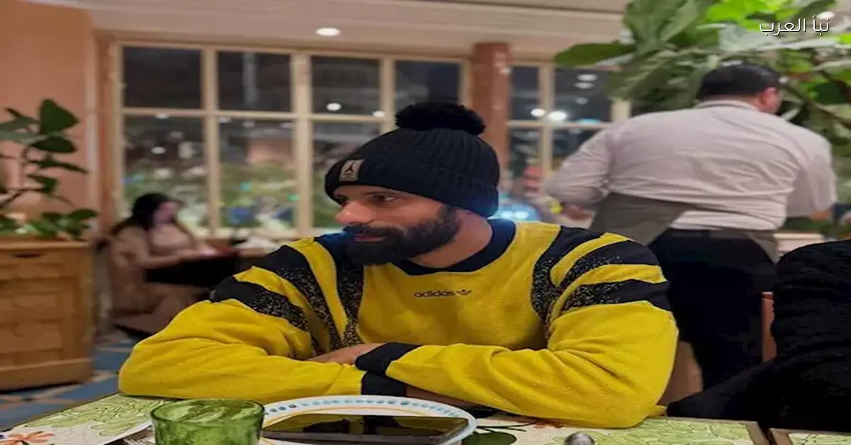 محمود جنش يستمتع بالأجواء الشتوية خارج مصر في صور جديدة