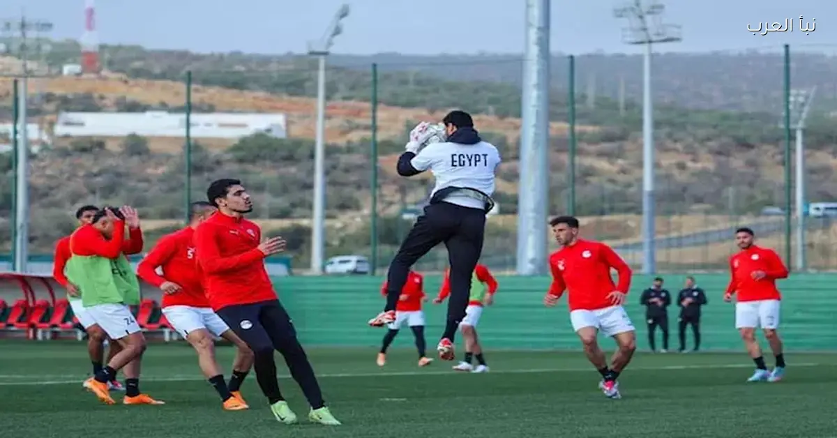 منتخب مصر يكثف تدريباته الجماعية قبل مواجهة بنين في كأس الأمم