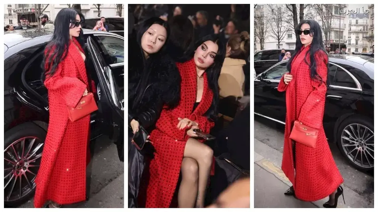 هيفاء وهبي تتألق بإطلالة مميزة في أحد عروض الأزياء بباريس