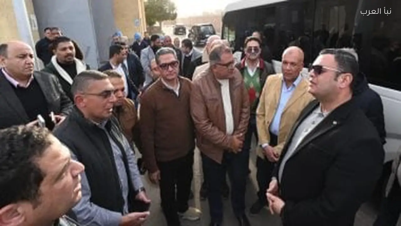 وزير الإسكان يزور مشروع تحسين محطة مياه الشرب في الشيخ زايد