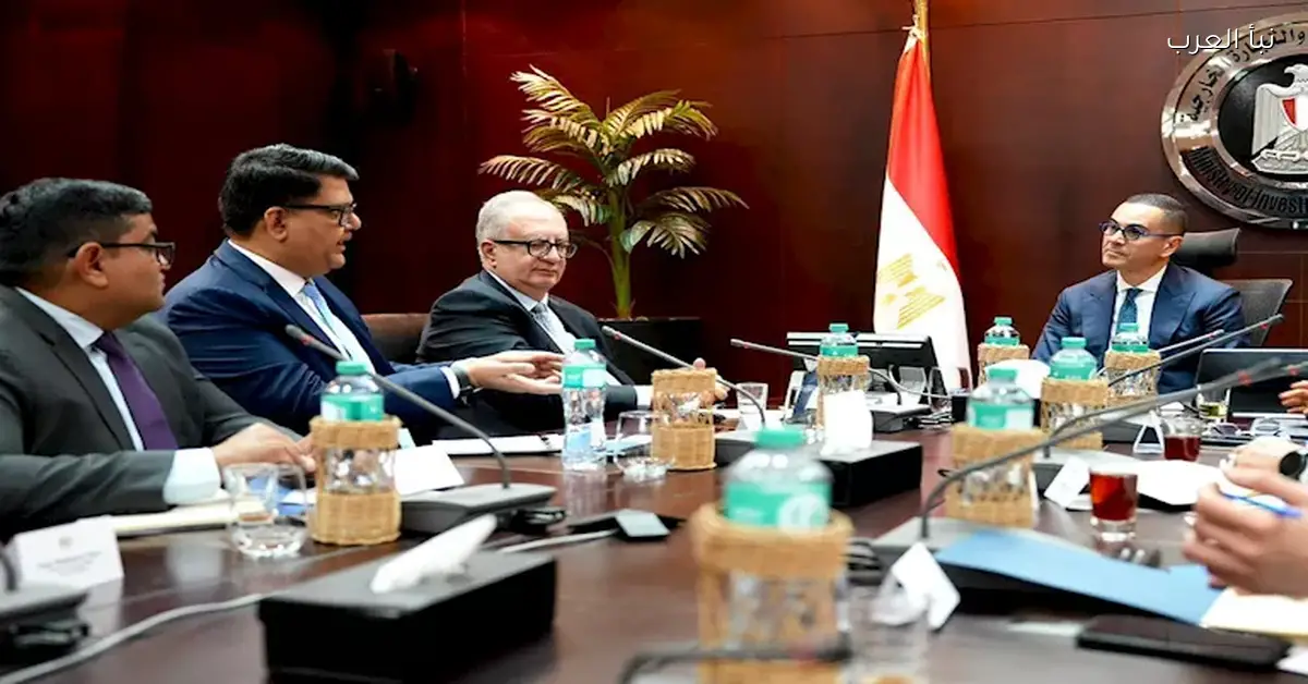 وزير الاستثمار يناقش توسع شركتي “ايفولف” و”ستونيكس” في مصر