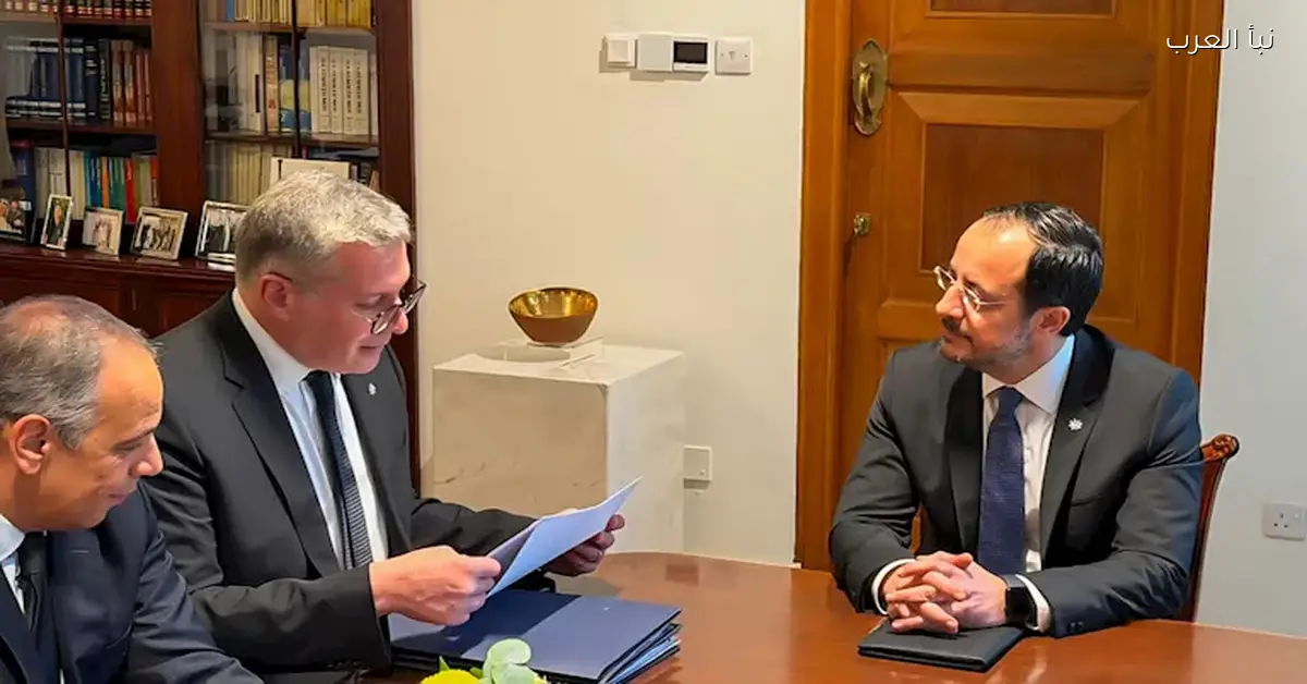 وزير البترول يبحث مع رئيس قبرص سبل تعزيز التعاون المشترك